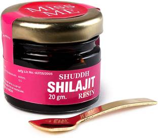 Miss Me Shudh Himalayan Shilajit Resin|Rich in Fulvic Acid|For Strength, Power & Stamina