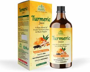 MAPL TURMERIC JUICE WITH BLEND OF BLACK PEPPER/KACHI HALDI COLD PRESS JUICE