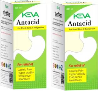 KEVA Antacid Syrup for Reduce Overall Acid Level in the Stomach