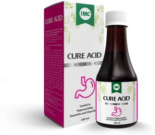 IMC Cure Acid Syrup | Lasting Relief from Heartburn, Gastritis & Discomfort