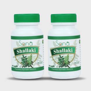 SONA HEALTH CARE Shallaki Pure Extract 500mg -The Pain Reliever 60 Capsule