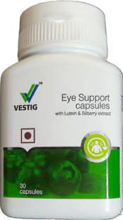 Vestig Eye Support Capsules with Lutein & Bilberry extract 30 Capsules