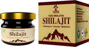 Trivang Himalayan Shilajit Resin|Rich in Fulvic Acid|For Immunity, Strength and Power|