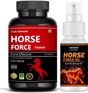 LibidSafe Horse Force Capsule With Power Oil Skin Radiance
