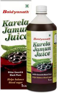 Baidyanath Karela Jamun Juice 1Ltr (Pack of 2)