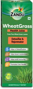 ZANDU WheatGrass Health Juice, Scientifically Tested, Detoxifier and Rejuvenator