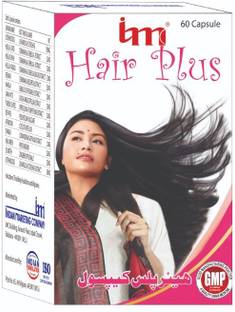 IndiHerbo IMC HAIR PLUS CAPSULE (60Caps) PACK OF 2