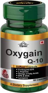 CIPZER Oxygain Q10 Softgel 60 Capsule| Best heart supplement