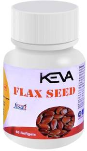 KEVA Flax Seed Capsules for Improves blood circulation