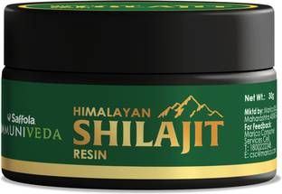 Saffola Immuniveda Pure Himalayan Shilajit Resin | More than 3% Fulvic Acid | Helps Boost Stamina