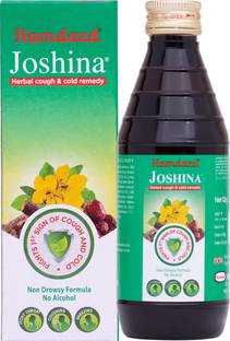 Hamdard Joshina Syup|200 ml|Helps manage Cough, Cold & Sore Throat |Natural|Pack of 1