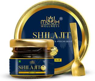 MBDHWELLNESS Himalayan Shilajit Resin|With African herb Mondia Whitei Fulvic Acid||20g