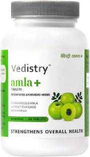 Vedistry Amla+ Tablets |Boosts Immunity, Improves Skin & Hair Health | Useful In Diabetes