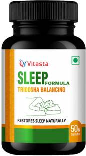 VITASTA Sleep Well capsule for Tridosa balancing,Improve Sleep quality,for Sound sleep