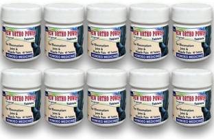 Teptrz Ayurvedic New Ortho Power Tablets For Joint And Body Pain 10 Bottles