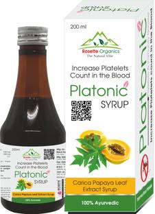 rosette organics PLATONIC PLATELET INCREASE SYRUP
