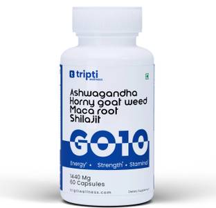 Triptiwellness Go10 Ayurvedic Daily Vitality, Endurance & Wellness Support