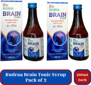 Rudraa Brain Tonic Syrup | Memory booster | Improve Concentration