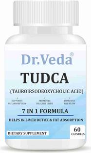 DR.VEDA TUDCA Supplement | Liver Detox Supplement 60 Capsule