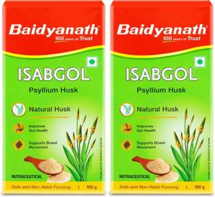 Baidyanath Isabgol Psyllium Husk-100gm|For Healthy Digestive Tract,Relief from Constipation