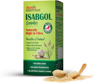 Multani Essentials Isabgol Psyllium Husk Powder| Manage Constipation, Gut Health -