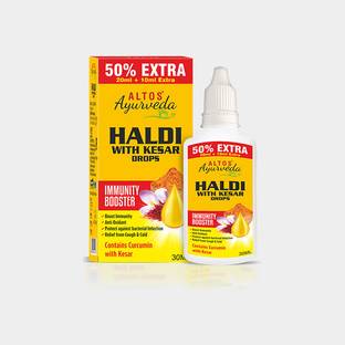 ALTOS Haldi With Kesar Drops Pack of 1 30ml