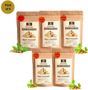 Trivang 100% Natural Ashwagandha Powder- Withania Somnifera, 100g (Pack of 5)