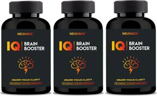 Neuhack IQ Brain Boost Capsules Memory Supplement Nootropics