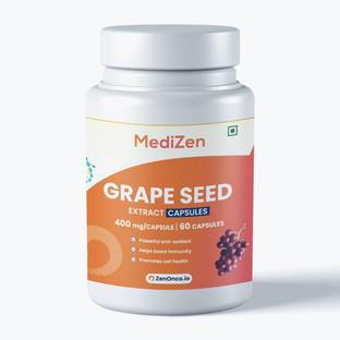Medizen Grapeseed Extract 400mg | Specialized for Cancer Care | 60 Capsules