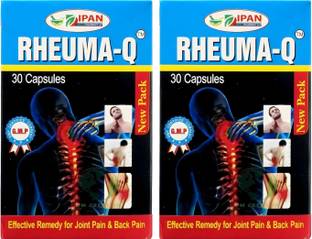 HERBSHD 100% Ayurvedic | RHEUMA-Q CAPSULE | Pain Relief | 60 Capsule