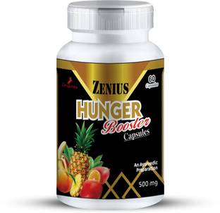 Zenius Hunger Booster Capsule for Hunger Power Appetite Booster Weight Gainers/Mass Gainers