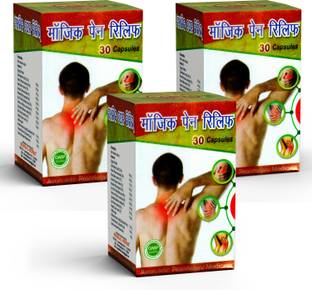 BAYWAY AYURVEDA Magic Pain Relief Capsule for Body Pain Relief in Ayurvedic