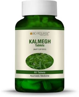 Bio Resurge Kalmegh | Ayurvedic Medicine for Liver | Andographins 750mg (pack of 2)