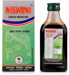 Dawakhana Tibbiya College Niswani Good for Menstrual Troubles (125ml) (Pack Of 2)