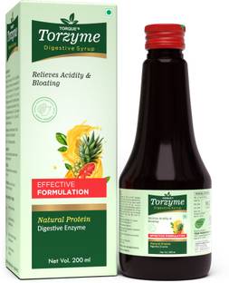 Torzyme -Torque's Naural Protein Digestive Enzyme Syrup - 200ml (Pack of 1)