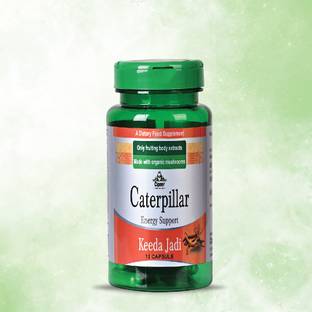 CIPZER Catepillar KeedaJadi-Elevate energy level &strengthen immune system(10Capsules)