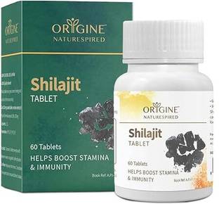 Origine Naturespired Shilajit 60 Tablets | Ayurvedic Supplement For Men