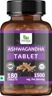 Holyco Health Ashwagandha Tablet | Withania somnifera, Indian ginseng, Ajagandha | 180 tablets