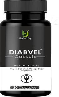 Herbal Joy Diabvel Capsule | Help Manage Blood Sugar Level | Control Diabetes - 30 Capsules