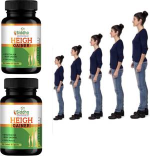 Siddha cure Heigh Gainer capsule Boost Your Increase Supplement Look Taller