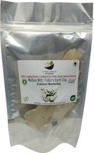 KUNJIKA JADIBOOTI Natural Multani Mitti | Stone Form | Fuller's Earth | Calcium Bentonite Clay