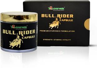 A R Ayurveda Bull Rider Capsule For Strength and Stamina
