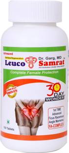 Sure Shot Herbals Herbal Ayurvedic Leucorrhoea Samrat Tablets
