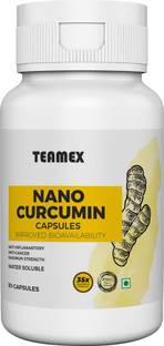 Teamex Nano Curcumin Capsules Nano Curcumin Potent for Anti-Inflammatory,Anti-Cancer