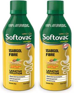 Softovac Isabgol Fibre Laxative Solution Mango Sugar Free 225ML