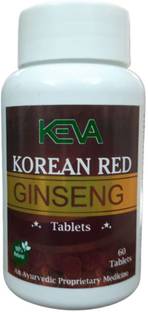 KEVA Korean Red Ginseng Tablet for Strength Stamina and Power
