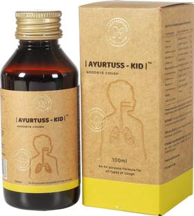 Forestreasures Ayurtuss Kids Cough Syrup | Effective For All Types Of Cough | Non Drowsy