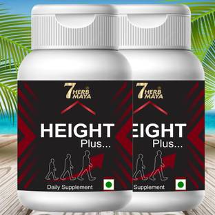 7Herbmaya Height Plus Capsule | Helps Often Lead To Better Posture Height Growth Capsule