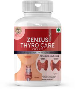 Zenius Thyrocare Capsules Ayurveidic Thyroid Care Medicines for a Healthy Thyroid