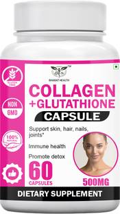 BHARAT HEALTH Collagen + Glutathione capsule